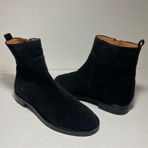 Gentle Souls by Kenneth Cole Size 7 Terran Black Suede Booties Women’s boots